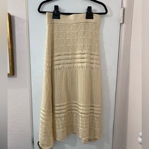 Shop Zoco Crochet Midi Skirt